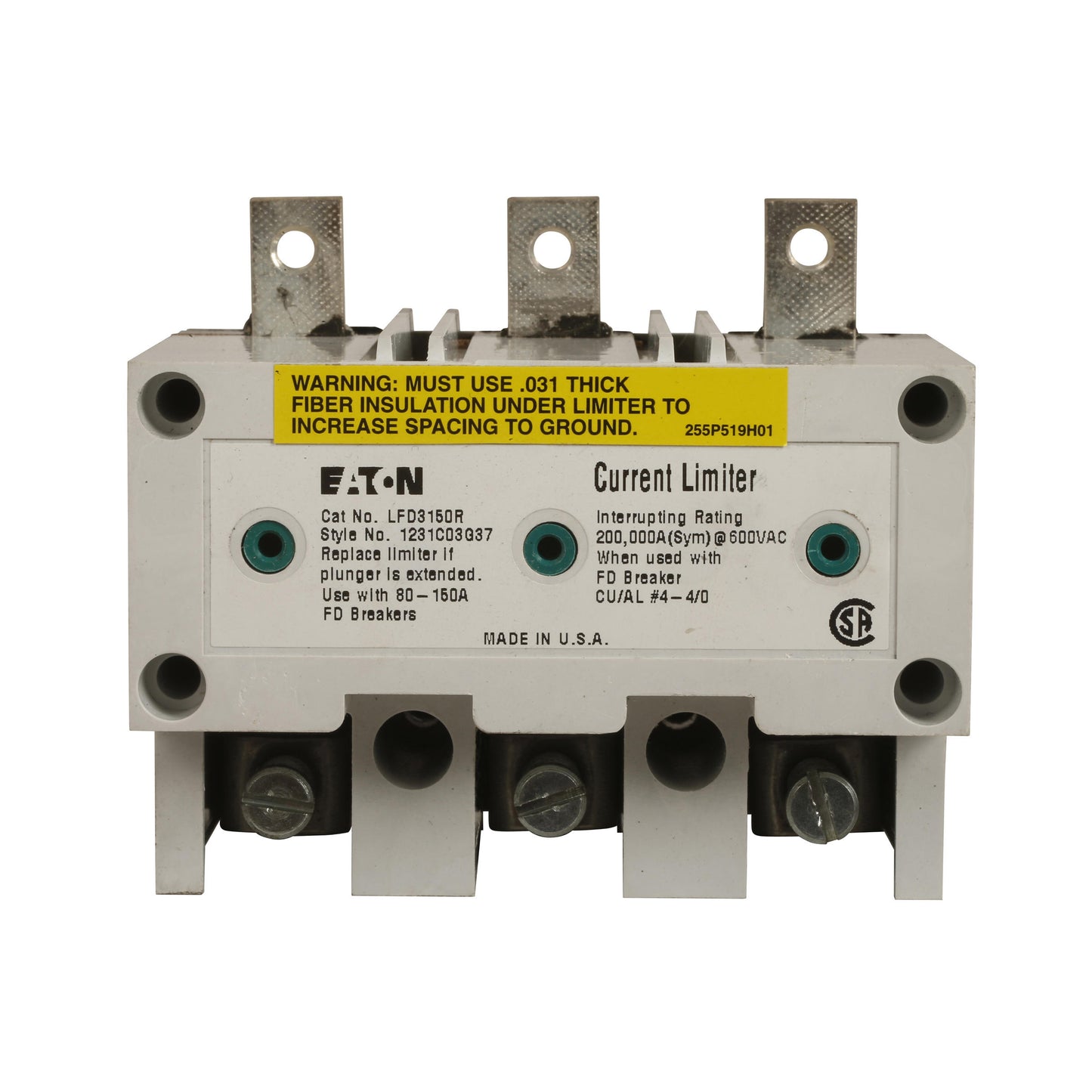 Eaton LFD3070R Molded Case Circuit Breaker