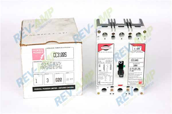 Federal Pioneer CE3100S Molded Case Circuit Breaker