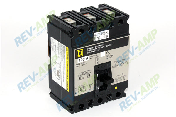 Square D FAL34100 Molded Case Circuit Breaker