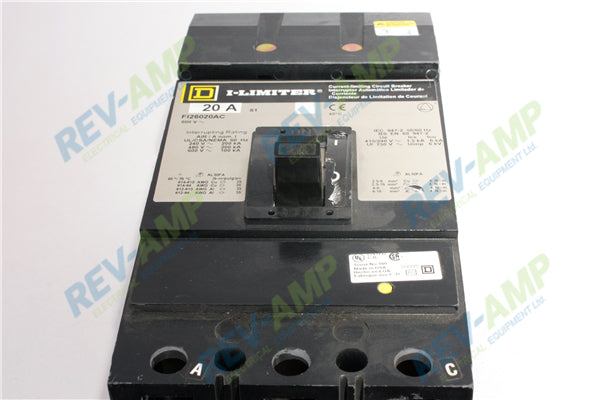 Square D FI26020AC Molded Case Circuit Breaker