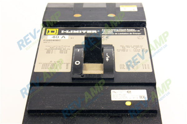 Square D FI26040BC Molded Case Circuit Breaker