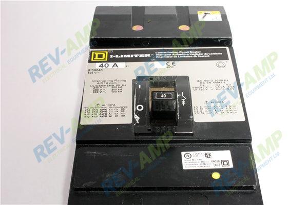 Square D FI36040 Molded Case Circuit Breaker