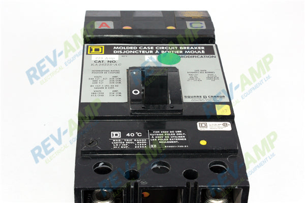 Square D KA26225AC Molded Case Circuit Breaker