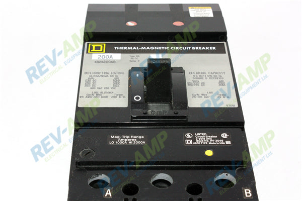 Square D KH26200AB Molded Case Circuit Breaker