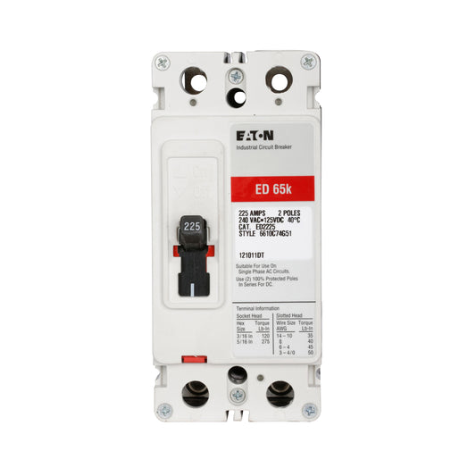 Eaton EHD2080 Molded Case Circuit Breaker