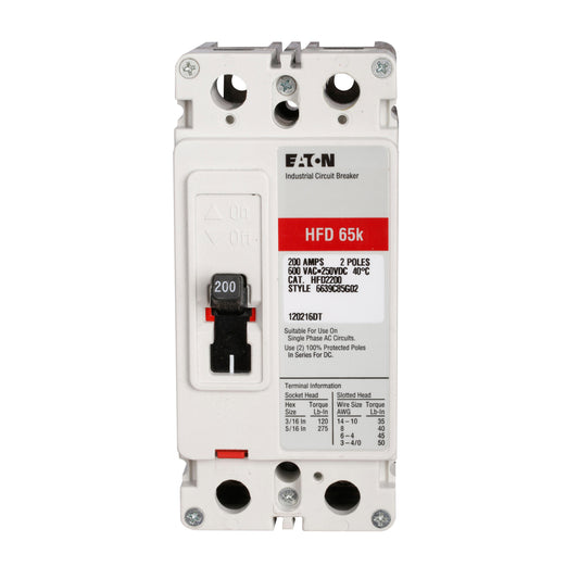 Eaton HFD2175 Molded Case Circuit Breaker