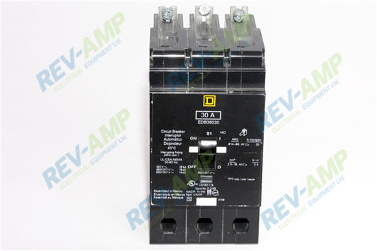 Square D EDB36030 Molded Case Circuit Breaker