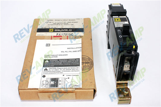 Square D FA17015C Molded Case Circuit Breaker