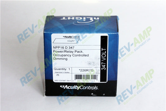 Acuity Controls NPP16 D 347