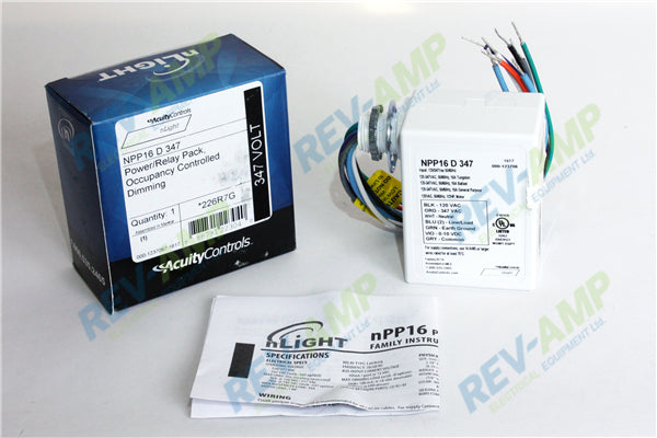 Acuity Controls NPP16 D 347