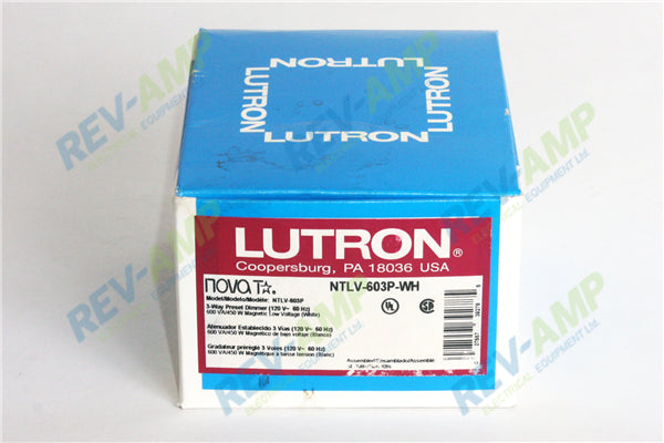 Lutron NTLV-603P-WH