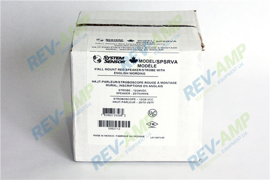System Sensor SPSRVA