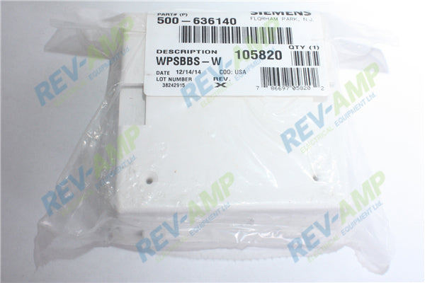 Siemens WPSBBS-W